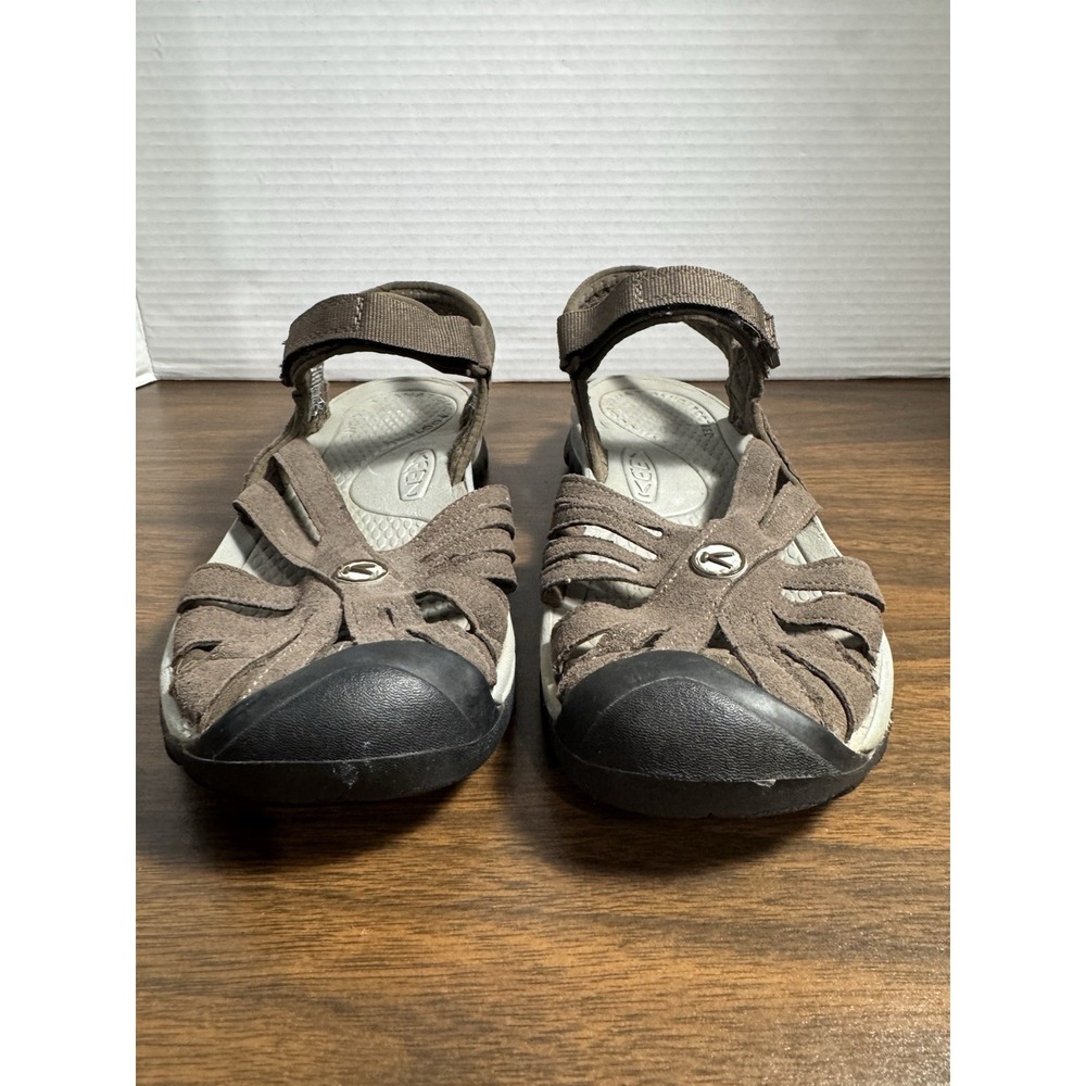 Keen Rose Casual Closed Bumper Toe Sandals Brown Women's Size US 7 - Picture 2 of 6
